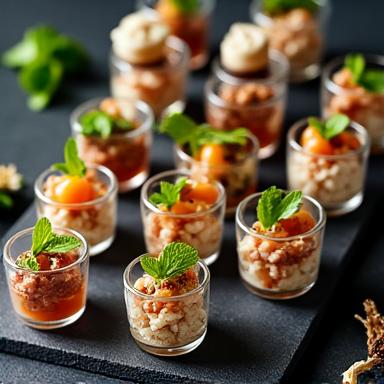 Apéro Riche 'Züri-See' mit Mini-Zürcher Geschnetzeltem